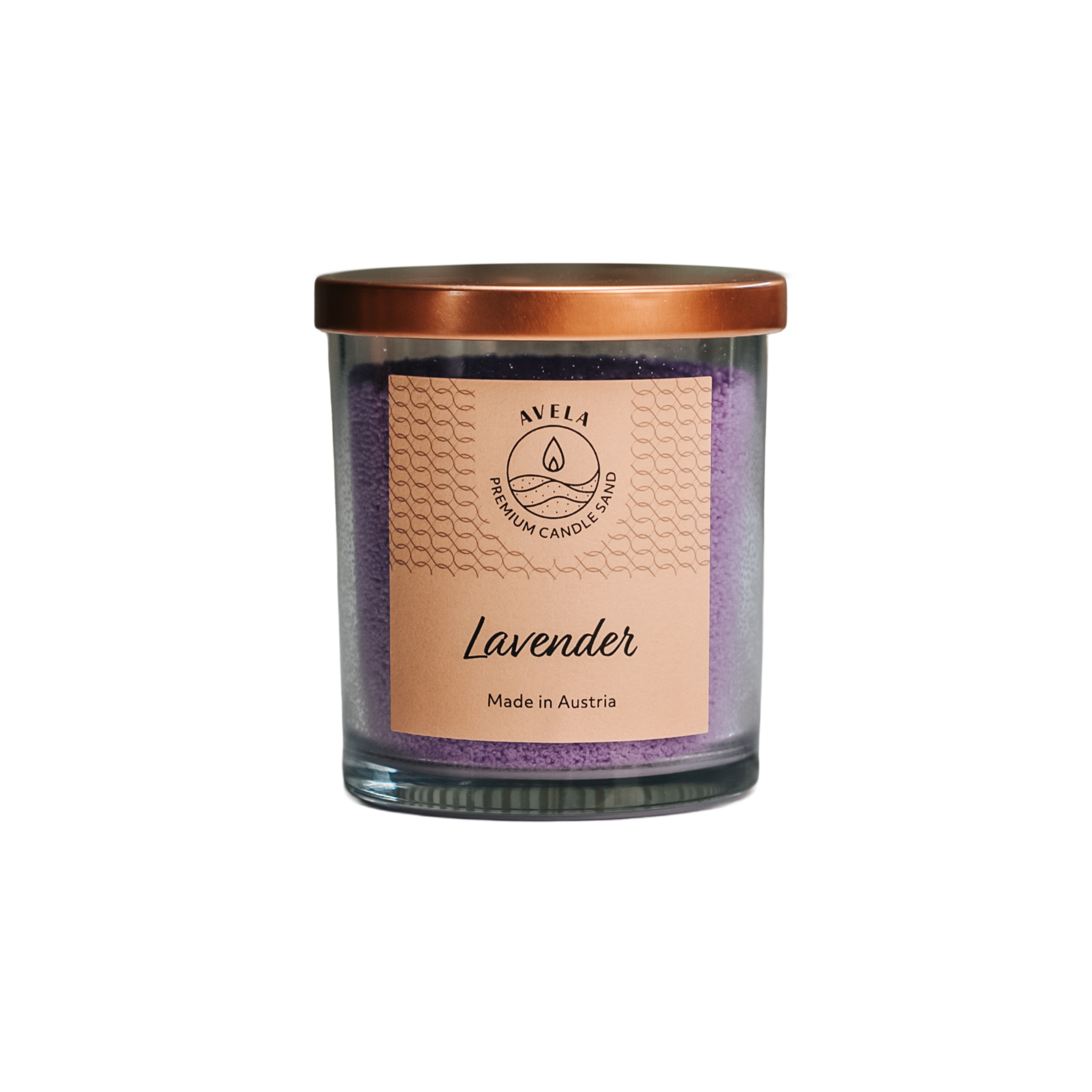 Kerzensand Glas Lavender (200g)